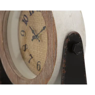 ZEGAR STOŁOWY ROUND 23,5X7X24 cm